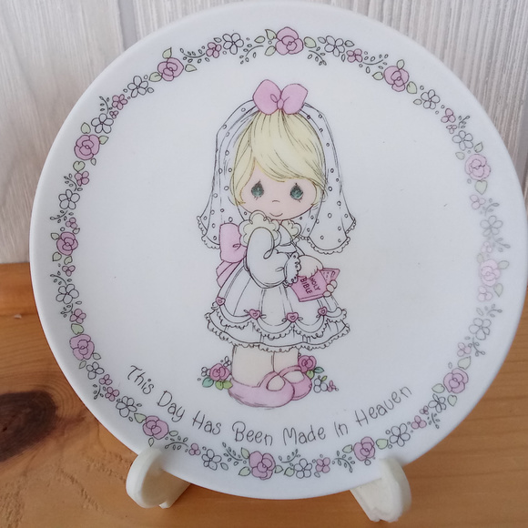VTG 89 & 90 Precious Moments Mini Collector Plates - Picture 3 of 9